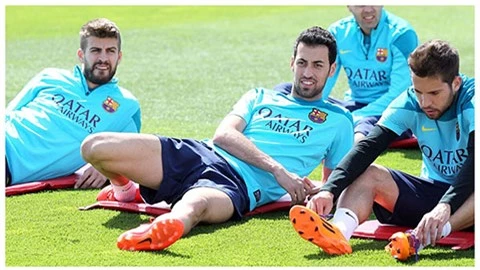 Barca muốn Pique, Busquets và Jordi Alba tiếp tục giảm lương cơ bản