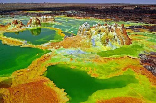 Mục sở thị ‘vẻ đẹp của địa ngục’ ở nơi có nhiệt độ trung bình nóng nhất thế giới