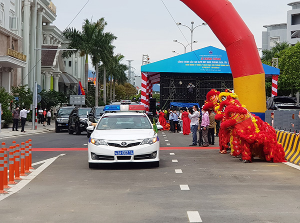 Chính thức thông xe dự án cải tạo cụm nút giao thông phía Tây cầu Trần Thị Lý