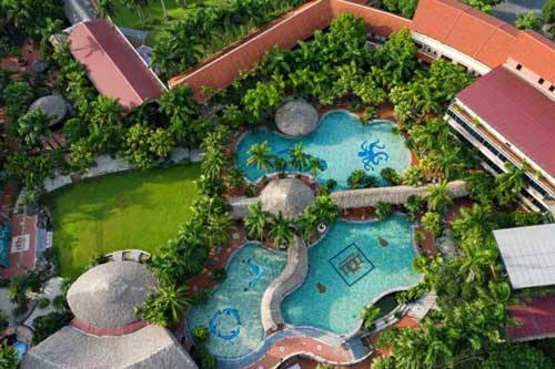 4 resort có bể bơi nước nóng quanh Hà Nội
