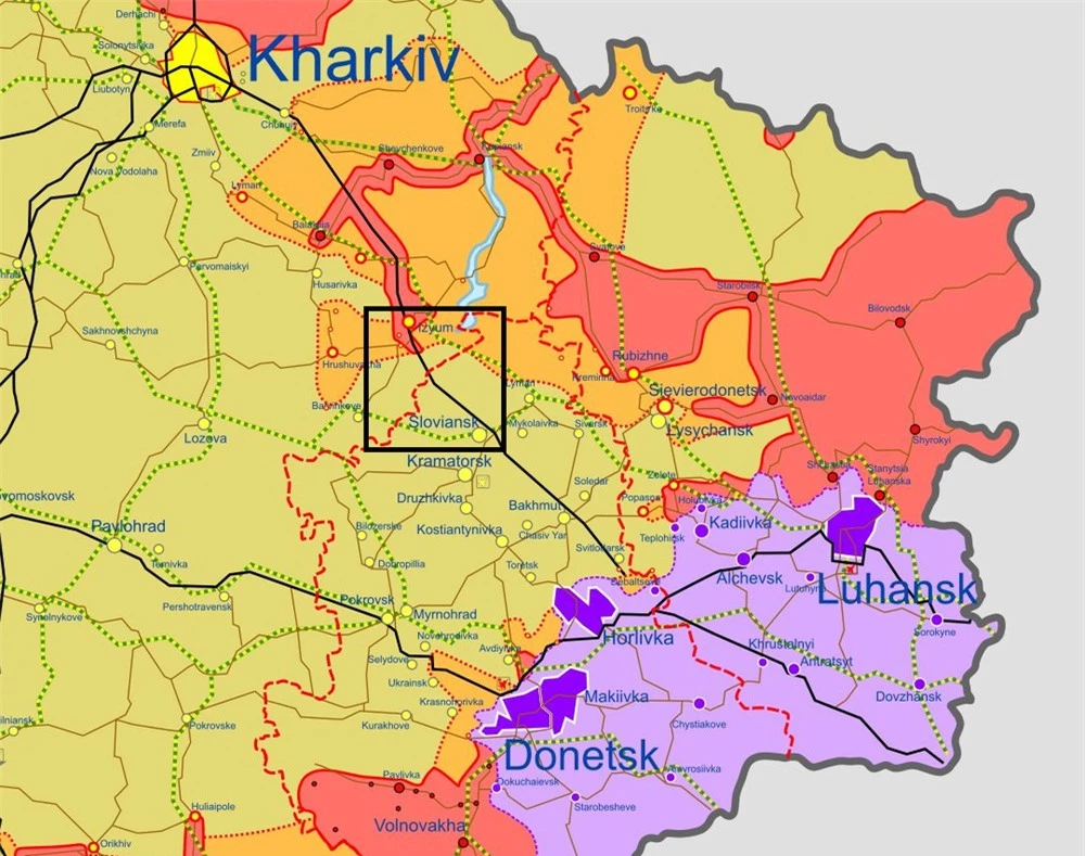 Topwar: Chốt chặn nam Kharkov tan vỡ, quân Ukraine bị Nga truy đuổi gắt gao tới Donetsk - Ảnh 3.