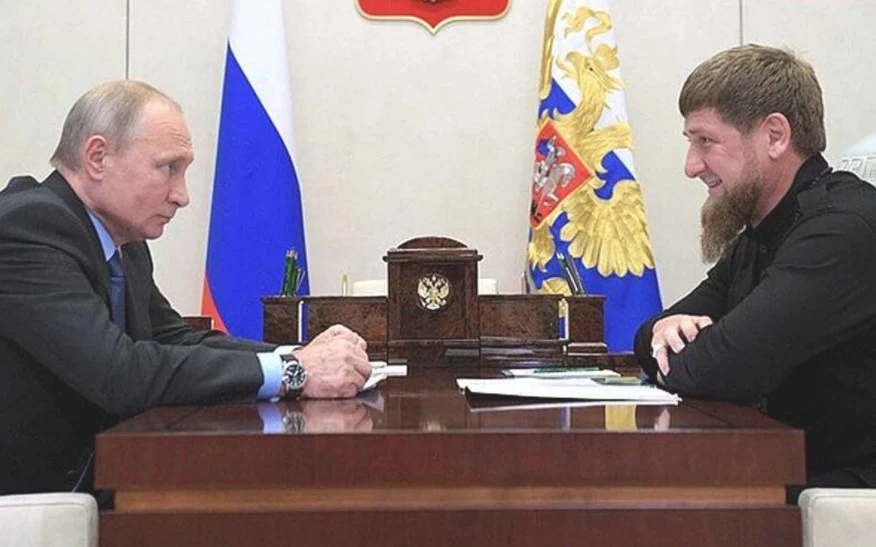 Tổng thống Putin và ông Kadyrov