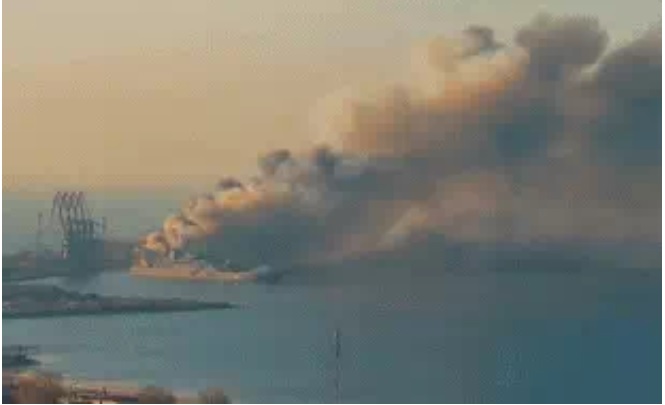 Ukraine công bố vũ khí phá hủy tàu chiến Nga ở Berdyansk: Tình huống ‘độc nhất vô nhị’!