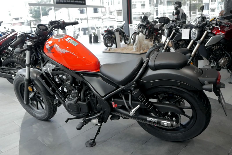 Cận cảnh Honda Rebel 500 2022, giá 180 triệu đồng tại Việt Nam