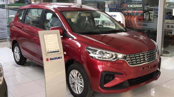 Giá lăn bánh xe Suzuki Ertiga sau khi được ưu đãi 100% lệ phí trước bạ