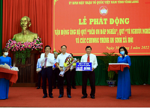 Vĩnh Long: KITA Group trao tặng 5 tỷ đồng xây 100 căn nhà tình nghĩa 