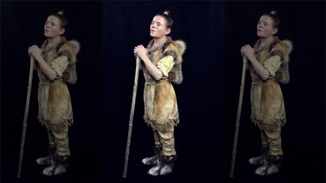 Mãn nhãn ngắm người phụ nữ thời đồ đá được phục dựng như thật ảnh 1