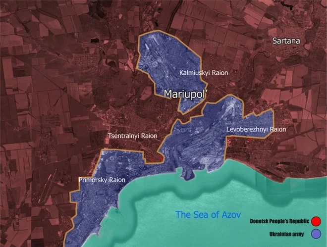 NÓNG: Phe thân Nga dồn ép, nói không chừa lối thoát cho QĐ Ukraine - Mariupol sắp xong? - Ảnh 3.