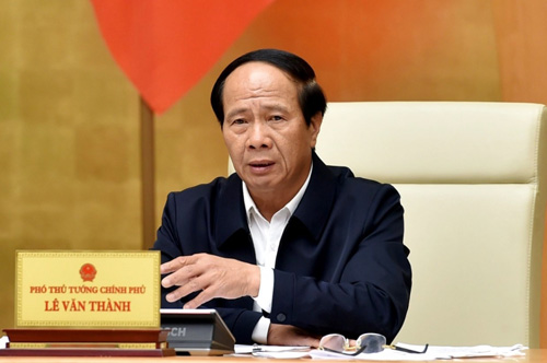 Phó Thủ tướng Lê Văn Thành họp khẩn về tình hình thiên tai tại miền Trung