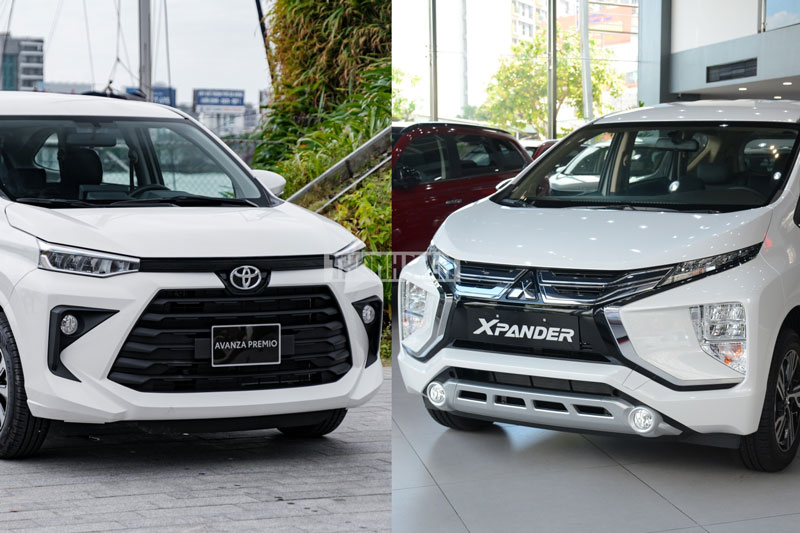 Mua xe 7 chỗ giá rẻ, chọn Toyota Avanza Premio hay Mitsubishi Xpander?