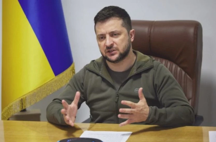 Tổng thống Ukraine Volodymyr Zelensky