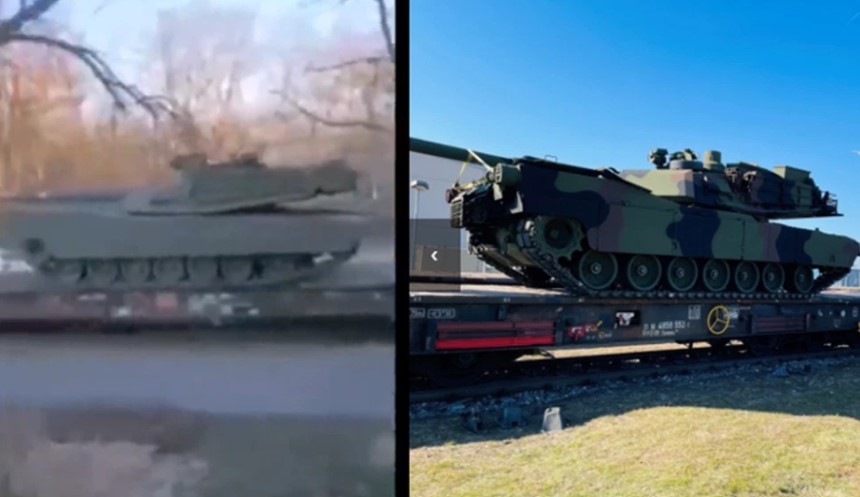 Vũ khí hạng nặng, bao gồm xe tăng của Mỹ và Đức đã cập bến Ukraine? Hé lộ chân tướng