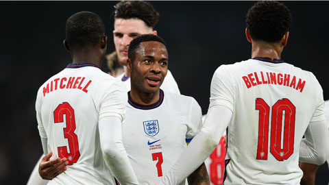 Vào bảng dễ thở, ĐT Anh được nhà cái xếp là ứng viên số 2