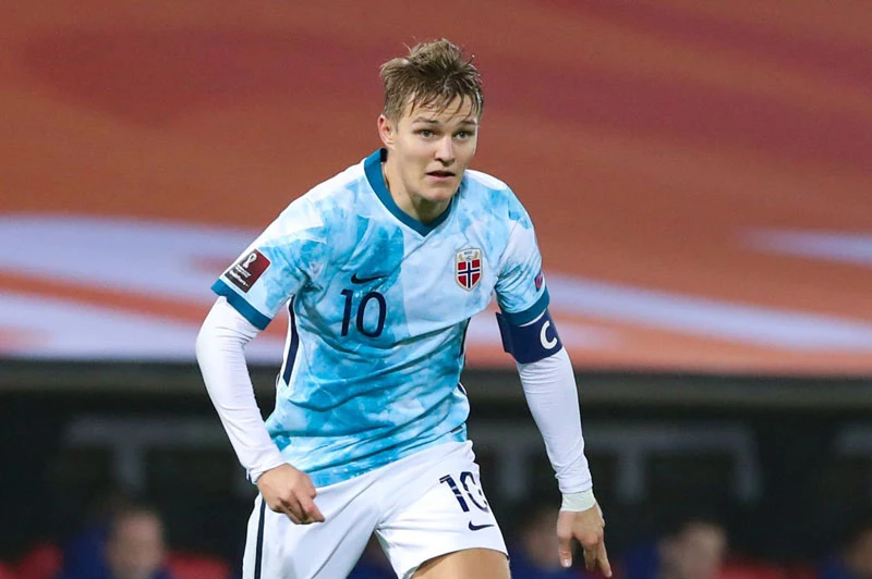 Tiền vệ: Martin Odegaard (Na Uy).