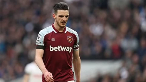 Moyes hét giá Declan Rice cao nhất lịch sử Ngoại hạng Anh