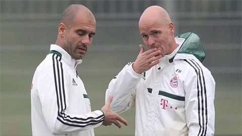 HLV Guardiola khuyên BLĐ MU hợp tác với HLV Ten Hag 