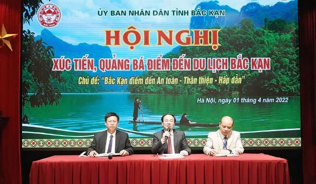 Hội nghị xúc tiến, quảng bá điểm đến du lịch với chủ đề “Bắc Kạn điểm đến an toàn - thân thiện - hấp dẫn”.