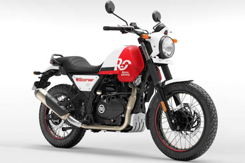 Cận cảnh Royal Enfield Scram 411 2022 có giá từ hơn 60 triệu đồng