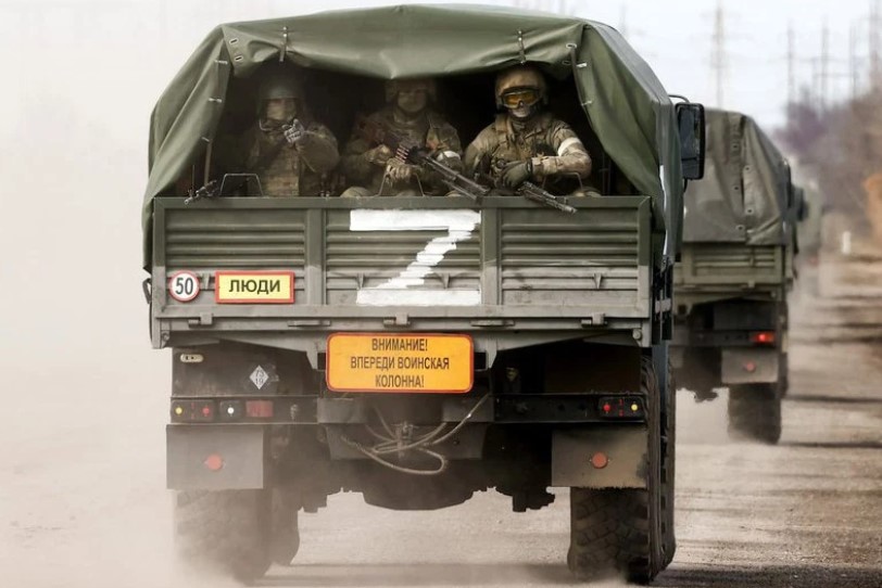 Liên tục xuất hiện ở xe quân sự Nga, Ukraine cấm sử dụng ký tự Z và V trên toàn lãnh thổ