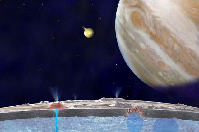 Đột phá: Có thể đang có sinh vật sống ở mặt trăng Sao Mộc Europa