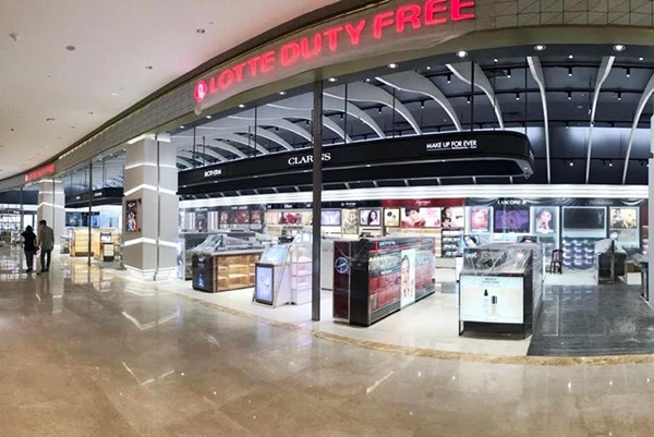 Khu miễn thuế Lotte Duty Free tại khách sạn Shiver Shores đã hoàn tất việc xây dựng, đang xúc tiến công tác chuẩn bị để chính thức khai trương vào tháng 5/2022