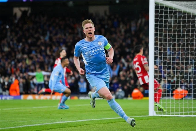 De Bruyne ghi bàn duy nhất giúp Man City đánh bại Atletico