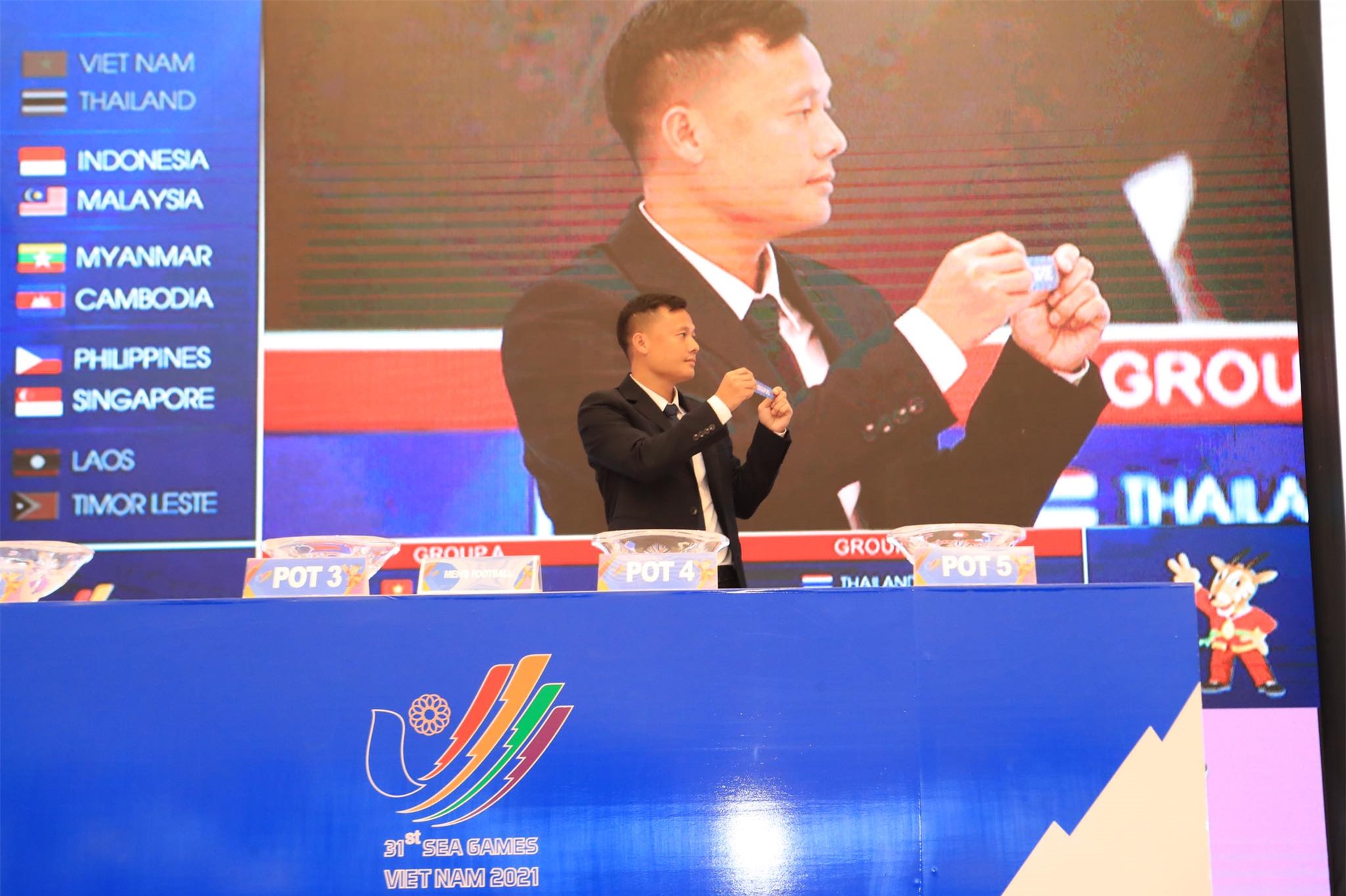 U23 Việt Nam nằm chung bảng A với Indonesia, Myanmar, Phillipines và Timor Leste - Ảnh: Phan Tùng 