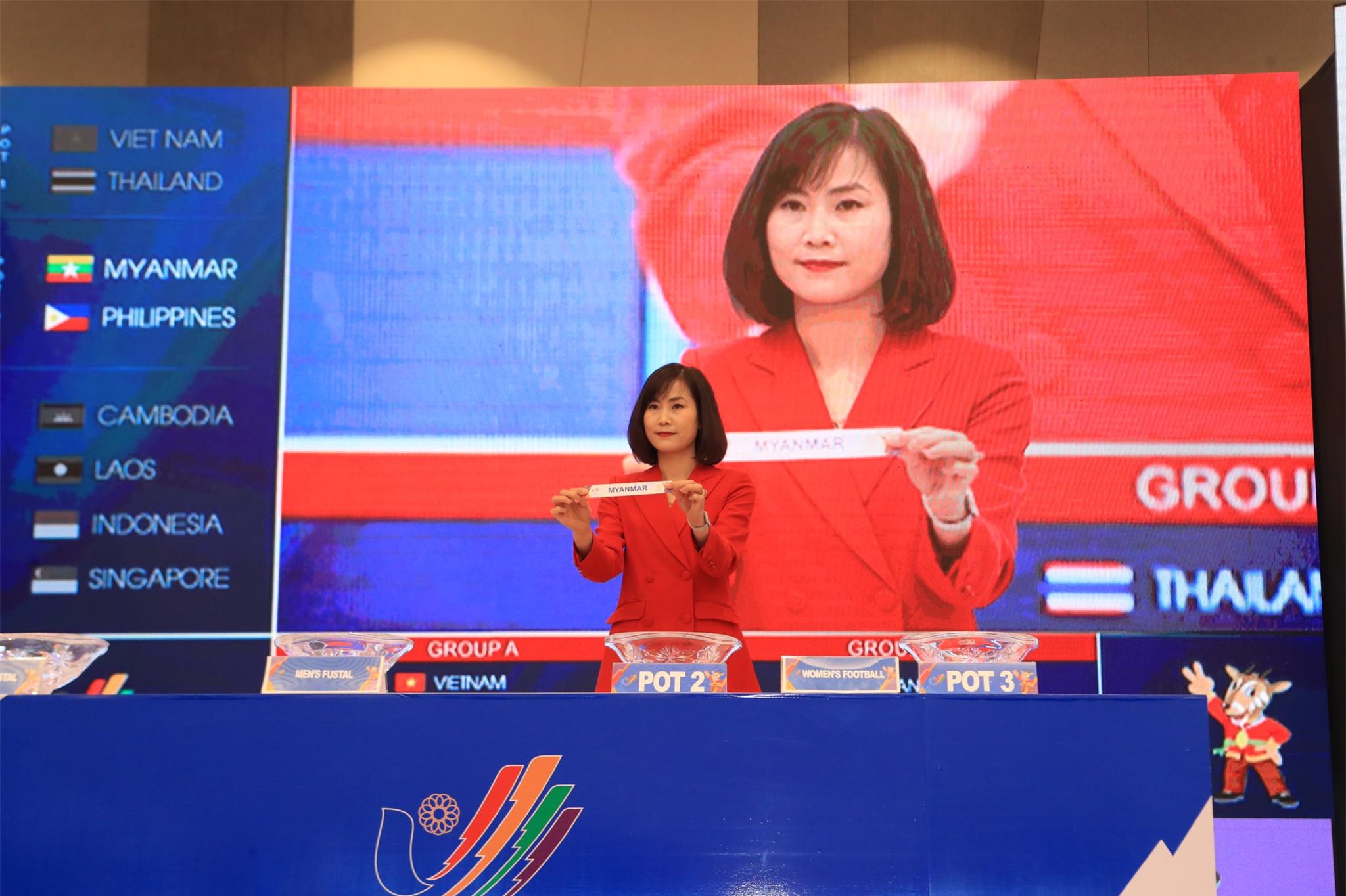 ĐT nữ Việt Nam rơi vào bảng đấu dễ thở SEA Games 31 - Ảnh: Phan Tùng 