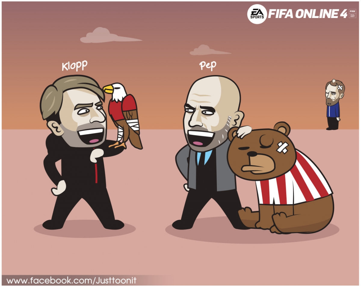 Biếm họa 24h: Ngoại hạng Anh thị uy sức mạnh ở đấu trường châu Âu