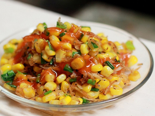 Cách làm món ngô xào siêu ngon vô cùng đơn giản