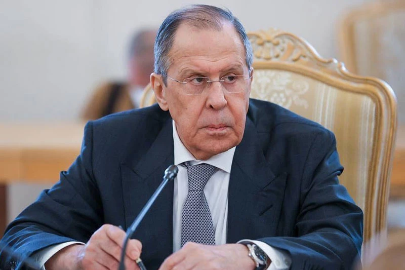 Ngoại trưởng Nga - Sergei Lavrov.