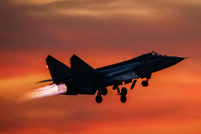 Tiêm kích MiG-31 bị rơi ở vùng Leningrad