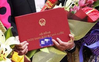 Công nhận 405 ứng viên đạt chuẩn chức danh Giáo sư, Phó Giáo sư năm 2021