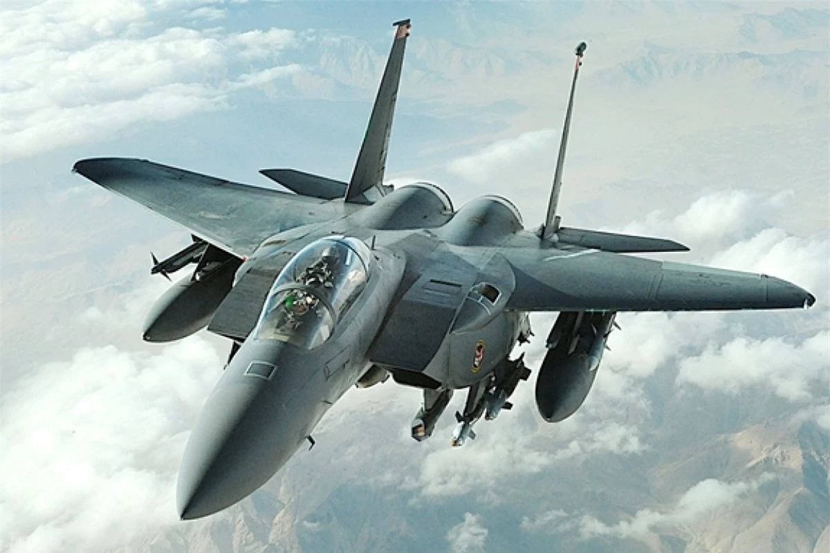 Một chiếc F-15 của Không quân Mỹ. Ảnh: theaviationgeekclub.com