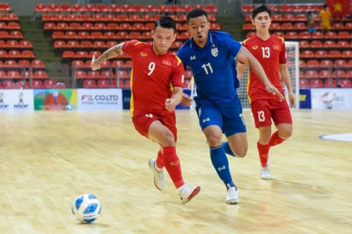 ĐT Futsal Việt Nam gục ngã trước Thái Lan ở bán kết giải Futsal Đông Nam Á 2022