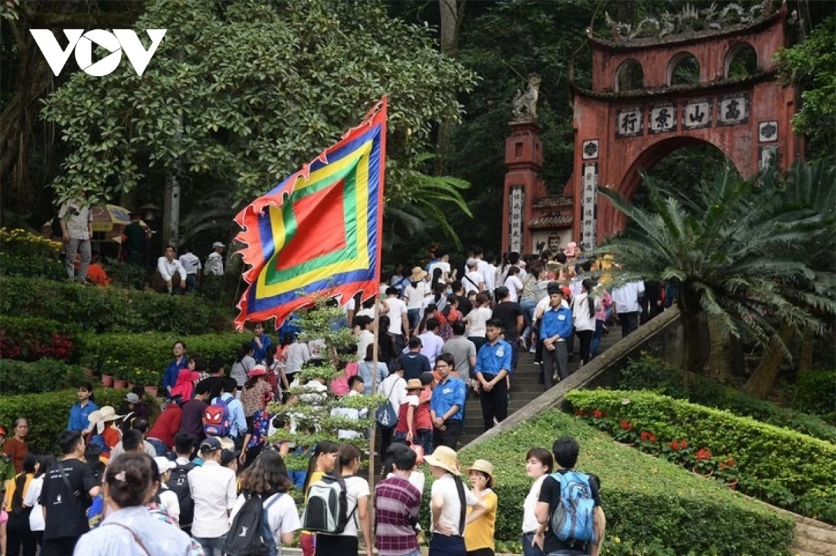 Tín ngưỡng thờ cúng Hùng Vương được công nhận là di sản văn hóa thế giới trong 10 năm.