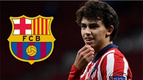 Barca sẽ chiêu mộ Felix nếu Atletico không có vé dự Champions League