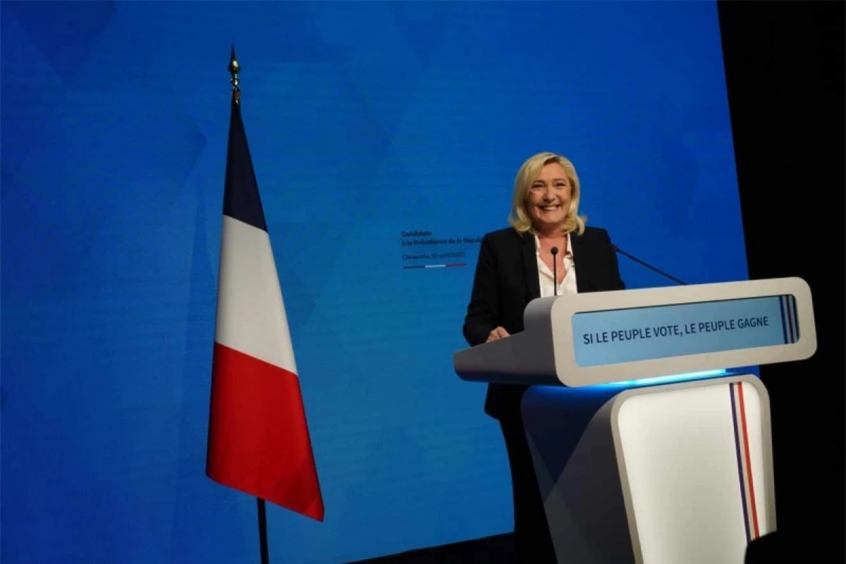 Bà Marine Le Pen giành số phiếu cao hơn năm 2017.