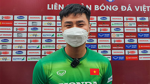 Thủ môn Văn Toản: ‘Tấm HCV SEA Games 30 là động lực lớn cho U23 Việt Nam'