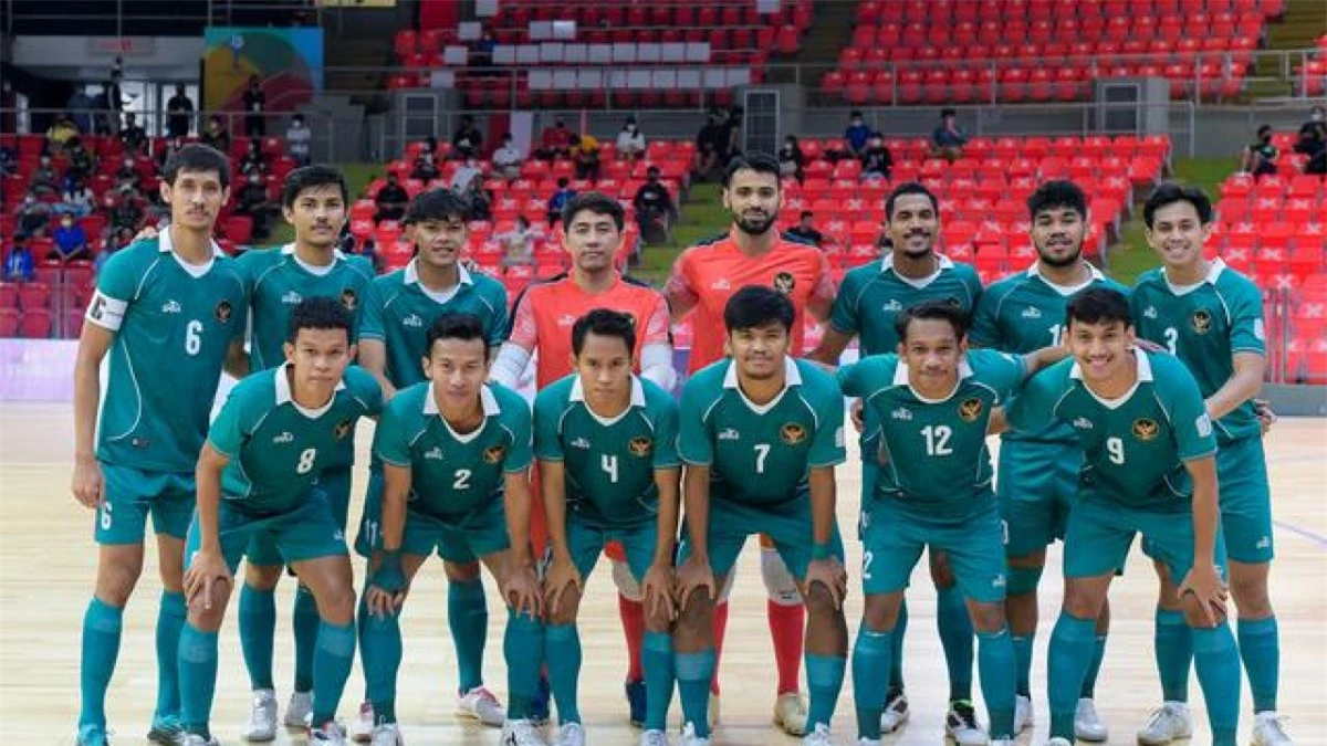 ĐT Futsal nam Indonesia có thể sẽ không tham dự SEA Games 31. (Ảnh: PSSI).