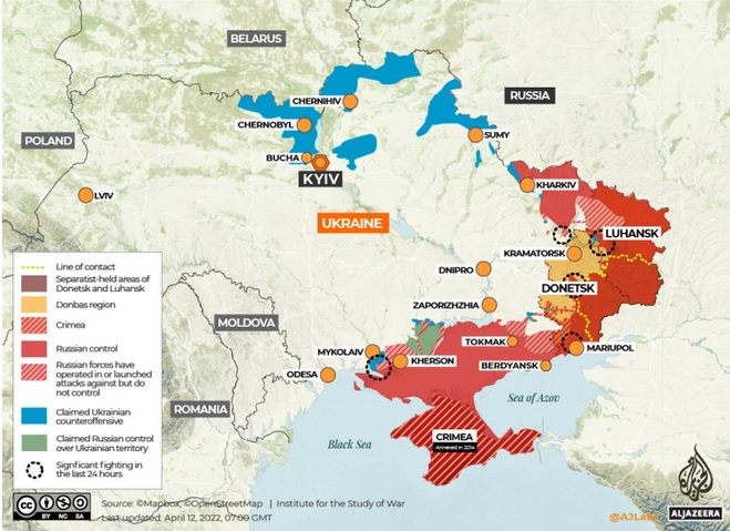 Chiến sự ở Ukraine: Kết quả trận giao tranh dữ dội kéo dài 5 tiếng ở Zaporizhzhia