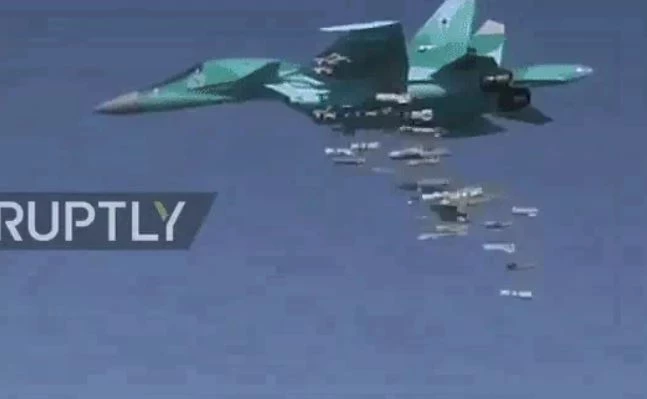 Máy bay ném bom Su-34 Không quân Nga. Ảnh minh họa.