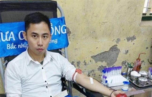 Chàng trai hiến máu 29 lần trong 10 năm ảnh 1