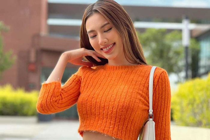 Hoa hậu Thùy Tiên 'chặt đẹp' mọi mỹ nhân khi diện trang phục màu nổi