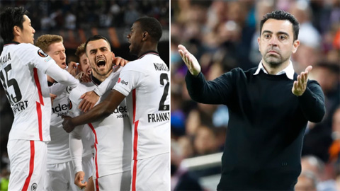 Barcelona thua trận, Xavi đổ lỗi do... nhiều fan Frankfut vào sân