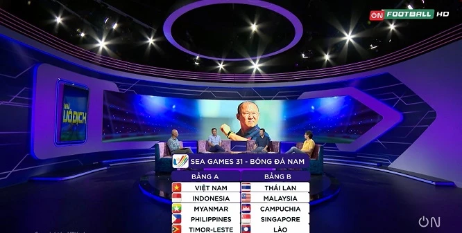 Đội tuyển Việt Nam phải đối đầu với Indonesia, Philippines, Myanmar và Timor Leste tại bảng A