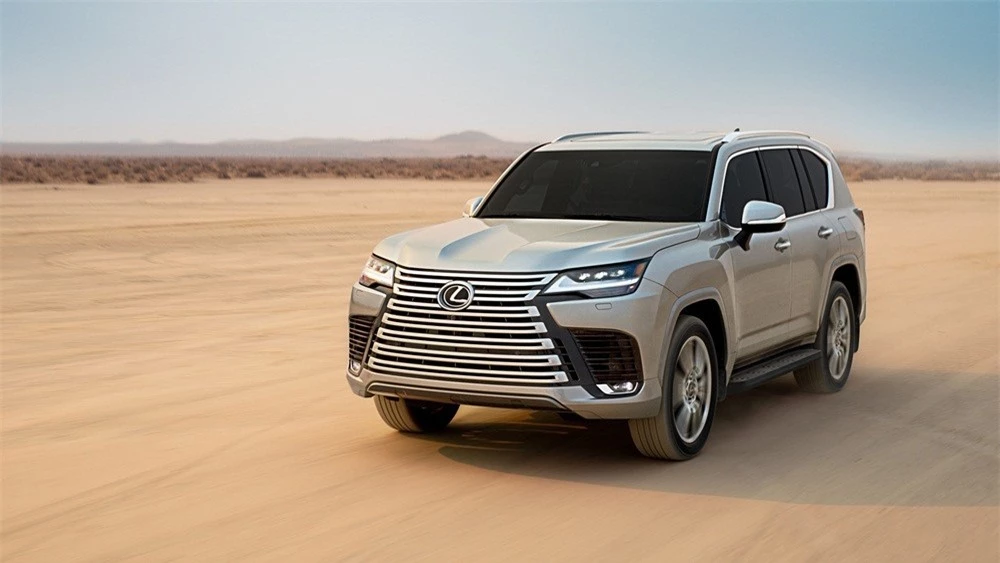 Ngoại hình xe Lexus LX600 thế hệ mới 