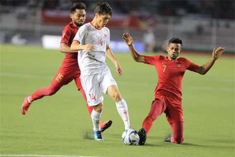 U23 Indonesia hạ quyết tâm lật đổ Việt Nam - Ảnh: Đức Cường 