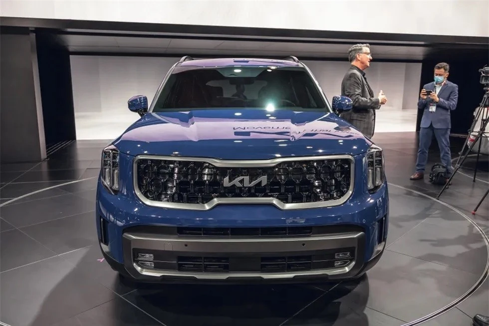 Thiết kế đầu xe mới của Kia Telluride 2023