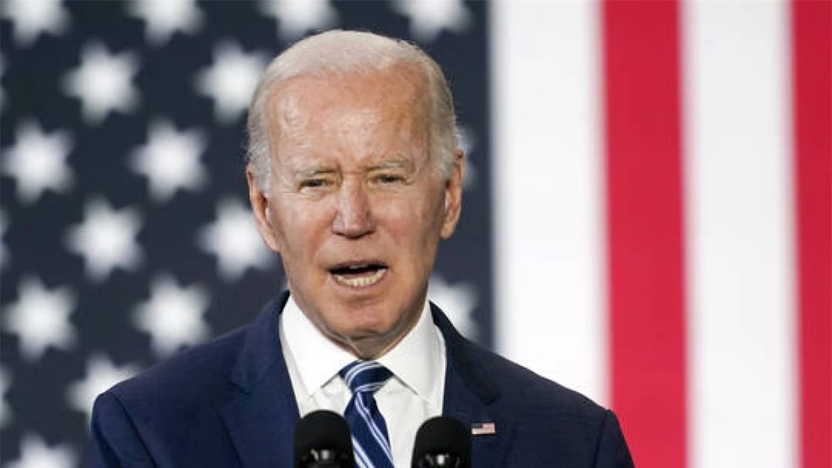 Tổng thống Mỹ Joe Biden. Ảnh: AP